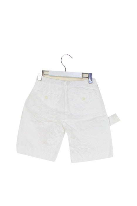 A White Shorts from Simonetta in size 6T for girl. (Back View)