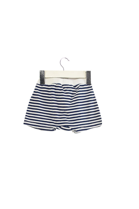A Blue Shorts from Jacadi in size 3-6M for girl. (Back View)