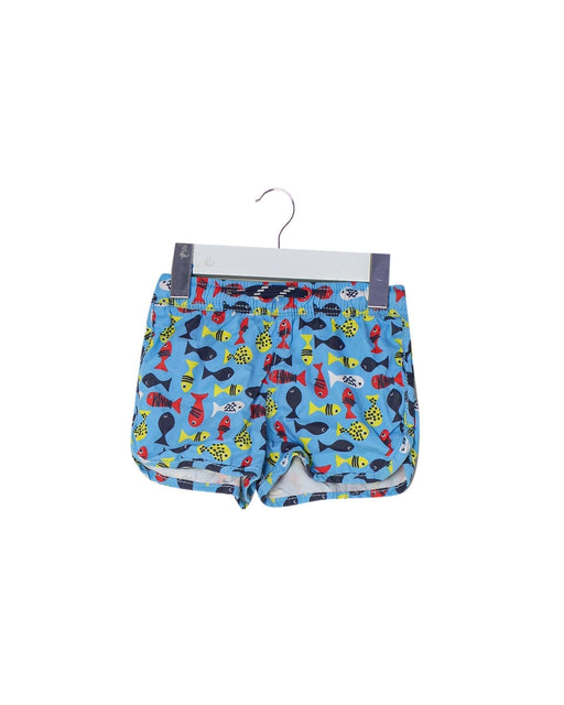 A Blue Shorts from Seed in size 3-6M for boy. (Front View)
