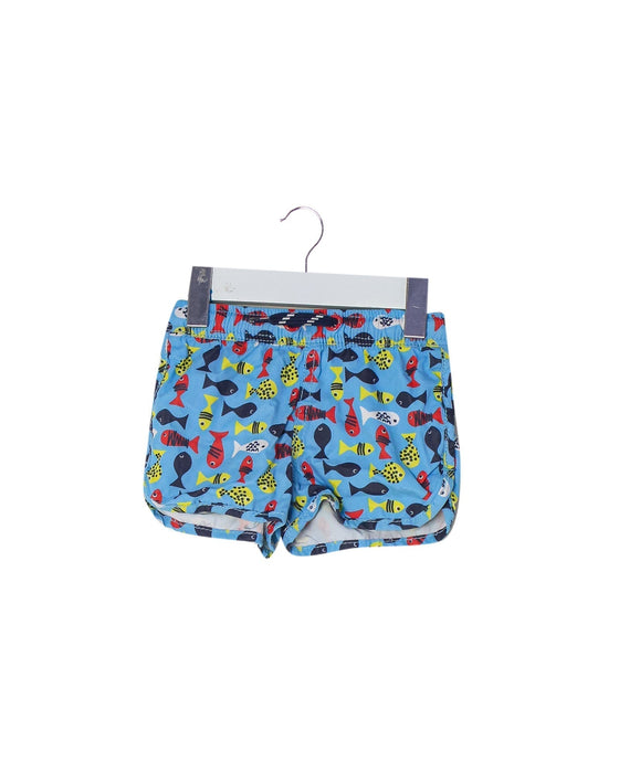 A Blue Shorts from Seed in size 3-6M for boy. (Front View)