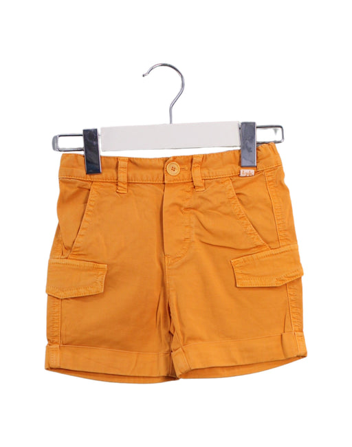 A Orange Shorts from Il Gufo in size 6-12M for boy. (Front View)