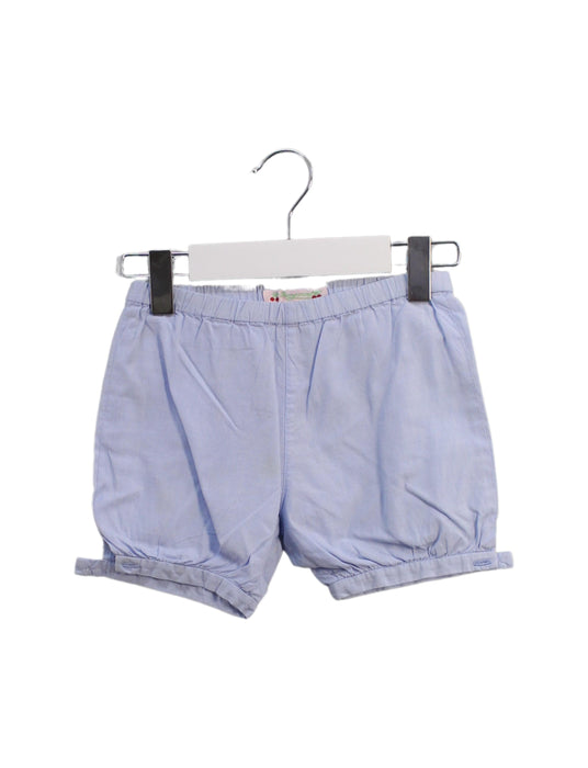 A Blue Shorts from Bonpoint in size 6-12M for girl. (Front View)