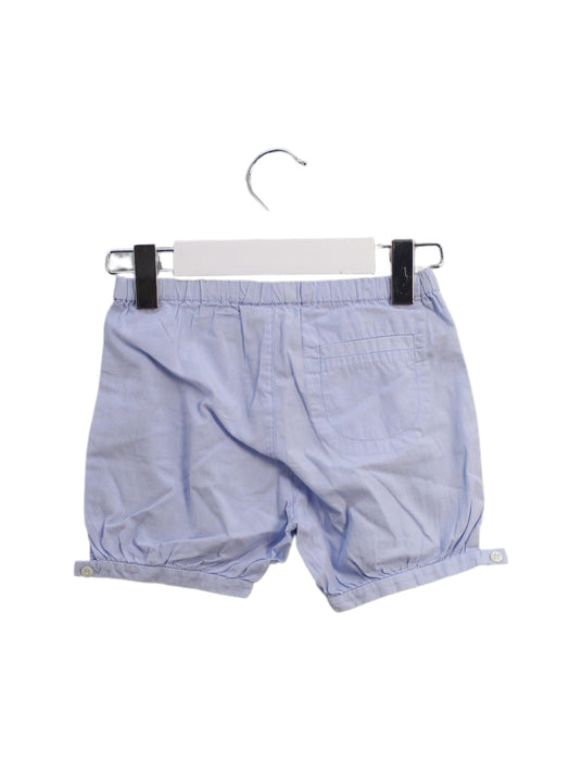 A Blue Shorts from Bonpoint in size 6-12M for girl. (Front View)