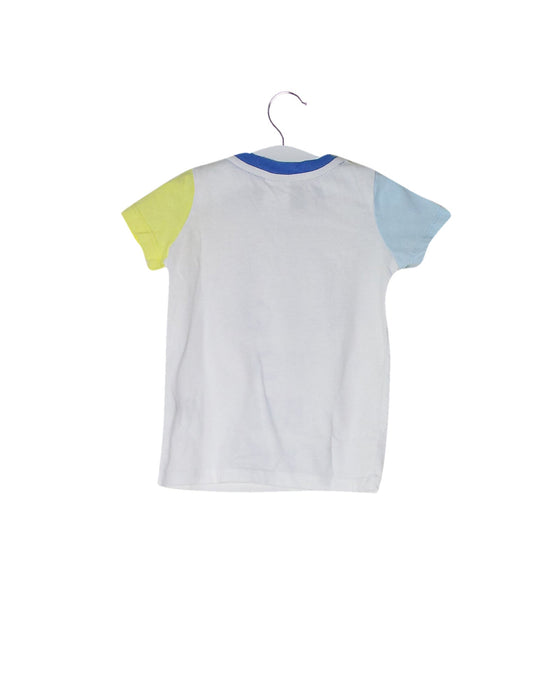 A White Short Sleeve T Shirts from Seed in size 3-6M for boy. (Back View)