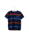 A Navy Short Sleeve T Shirts from Paul & Shark in size 4T for boy. (Front View)