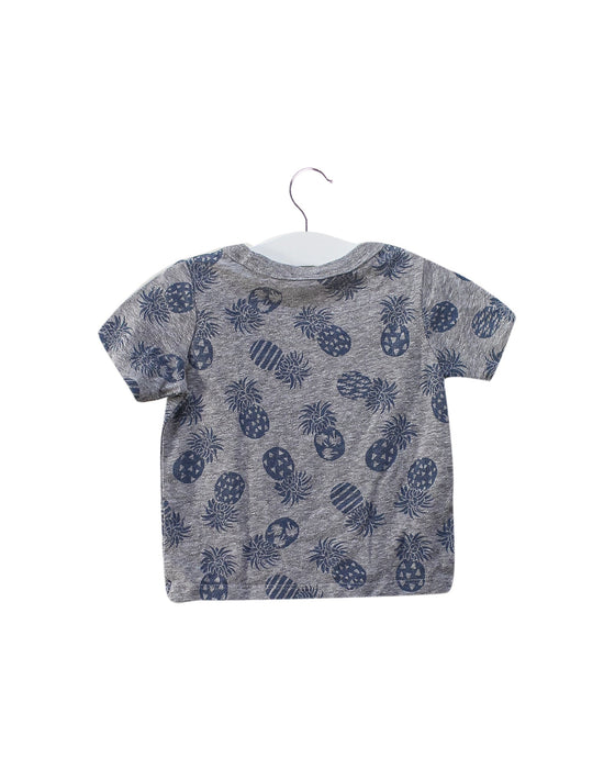 A Grey Short Sleeve T Shirts from Tucker & Tate in size 6-12M for boy. (Front View)
