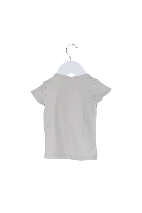 A Grey Short Sleeve T Shirts from Seed in size 0-3M for girl. (Back View)