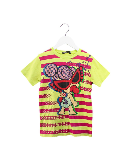 A Yellow Short Sleeve T Shirts from Hysteric Mini in size 5T for girl. (Back View)