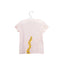 A Pink Short Sleeve T Shirts from Seed in size 6-12M for girl. (Back View)