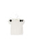 A White Short Sleeve T Shirts from Seed in size 0-3M for girl. (Front View)