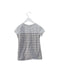 A Grey Short Sleeve T Shirts from Seed in size 6T for girl. (Back View)