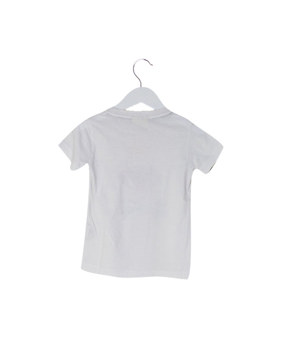 A White Short Sleeve T Shirts from Fendi in size 3T for boy. (Back View)