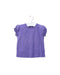 A Purple Short Sleeve T Shirts from Jojo Maman Bébé in size 6-12M for girl. (Back View)