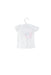 A White Short Sleeve T Shirts from Seed in size 0-3M for girl. (Back View)