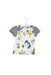 A White Short Sleeve T Shirts from Hakka in size 4T for girl. (Back View)
