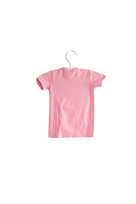 A Pink Short Sleeve T Shirts from Seed in size 0-3M for girl. (Back View)