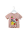 A Beige Short Sleeve T Shirts from Stella McCartney in size 3-6M for girl. (Front View)