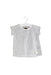 A Grey Short Sleeve T Shirts from 7 For All Mankind in size 6-12M for girl. (Back View)