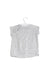 A Grey Short Sleeve T Shirts from 7 For All Mankind in size 6-12M for girl. (Front View)