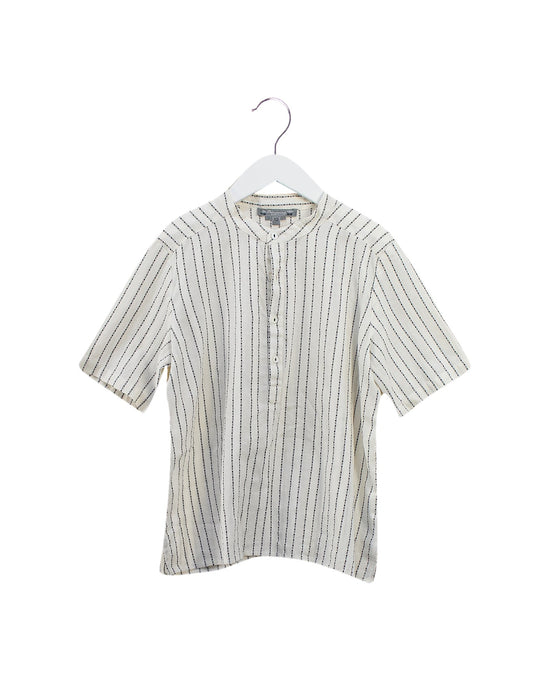 A Ivory Short Sleeve T Shirts from Bonpoint in size 10Y for girl. (Front View)