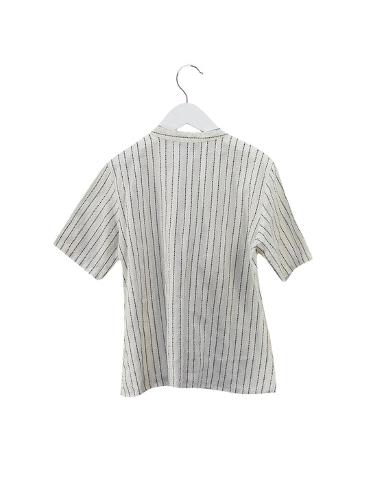 A Ivory Short Sleeve T Shirts from Bonpoint in size 10Y for girl. (Back View)