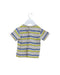 A Grey Short Sleeve T Shirts from Petit Bateau in size 6-12M for boy. (Back View)