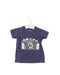 A Purple Short Sleeve T Shirts from Mini Mioche in size 3-6M for boy. (Front View)