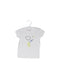 A White Short Sleeve T Shirts from Seed in size 3-6M for girl. (Front View)