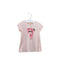 A Pink Short Sleeve T Shirts from Momonittu in size 2T for girl. (Front View)