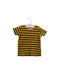 A Yellow Short Sleeve T Shirts from Seed in size 3-6M for boy. (Front View)