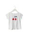 A White Short Sleeve T Shirts from Bonpoint in size 4T for girl. (Front View)