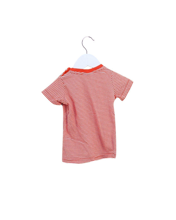 A Orange Short Sleeve T Shirts from Seed in size 0-3M for boy. (Back View)
