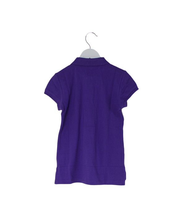 A Purple Short Sleeve Polos from Ralph Lauren in size 8Y for neutral. (Back View)