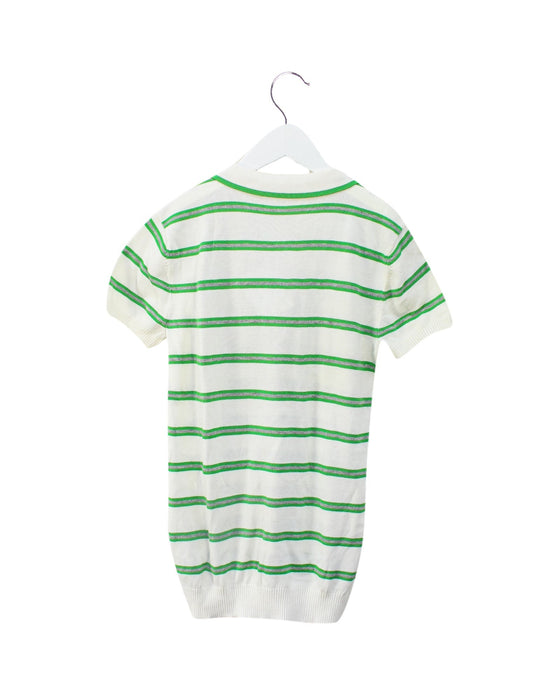 A Green Short Sleeve Polos from Nicholas & Bears in size 12Y for boy. (Back View)