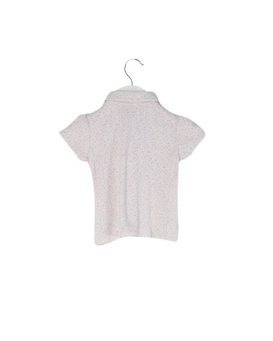 A Pink Short Sleeve Polos from Ralph Lauren in size 12-18M for girl. (Back View)