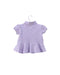 A Purple Short Sleeve Polos from Ralph Lauren in size 0-3M for girl. (Back View)