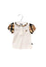 A White Short Sleeve Polos from Daks in size 12-18M for girl. (Front View)