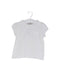 A White Short Sleeve Polos from Jacadi in size 4T for girl. (Front View)