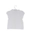 A White Short Sleeve Polos from Jacadi in size 4T for girl. (Back View)