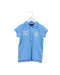 A Blue Short Sleeve Polos from Ralph Lauren in size 4T for girl. (Front View)