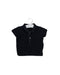 A Navy Short Sleeve Polos from Burberry in size 3-6M for boy. (Front View)