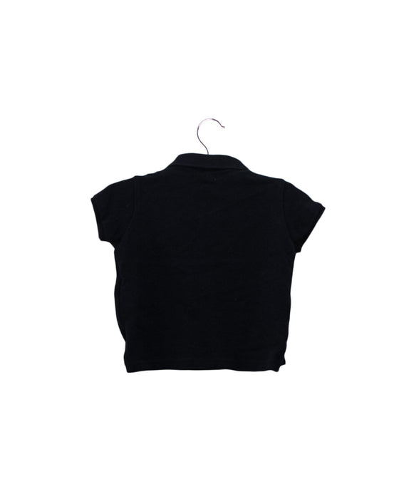 A Navy Short Sleeve Polos from Burberry in size 3-6M for boy. (Front View)