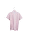 A Pink Short Sleeve Polos from Le Coq Sportif in size 10Y for girl. (Back View)