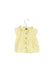 A Yellow Short Sleeve Polos from Marie Chantal in size 6-12M for girl. (Back View)