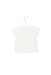 A White Short Sleeve T Shirts from Little Marc Jacobs in size 0-3M for girl. (Front View)