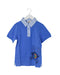 A Blue Short Sleeve Polos from As Little As in size 7Y for boy. (Front View)