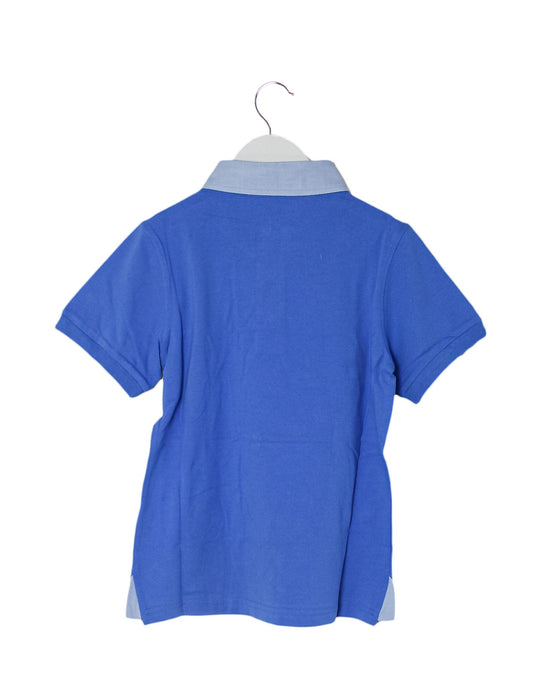 A Blue Short Sleeve Polos from As Little As in size 7Y for boy. (Back View)
