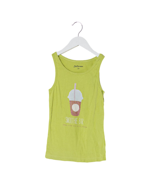 A Green Sleeveless Tops from Bellerose in size 10Y for girl. (Front View)