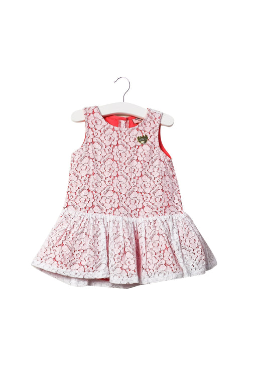 A Pink Sleeveless Tops from Juicy Couture in size 18-24M for girl. (Front View)