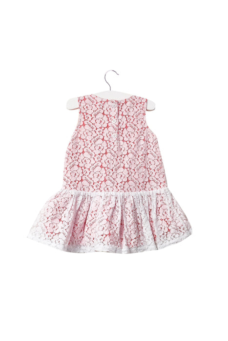A Pink Sleeveless Tops from Juicy Couture in size 18-24M for girl. (Back View)